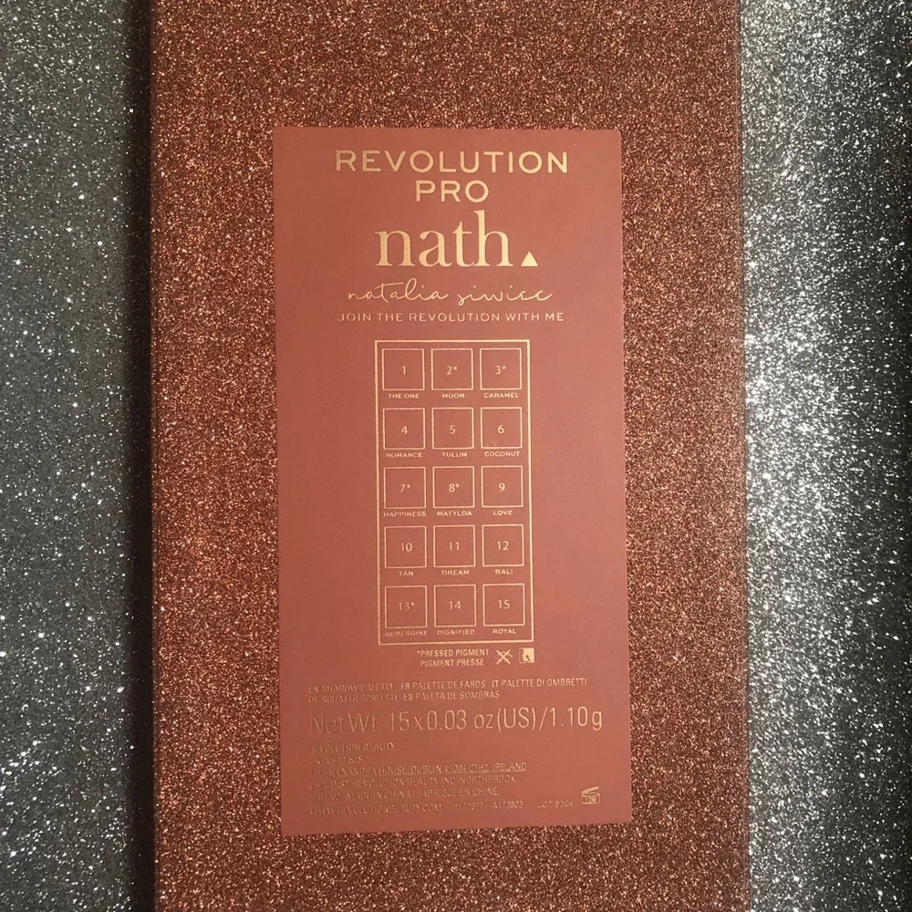BNIB! Revolution Pro X Nath. Eyeshadow Palette 🎨
